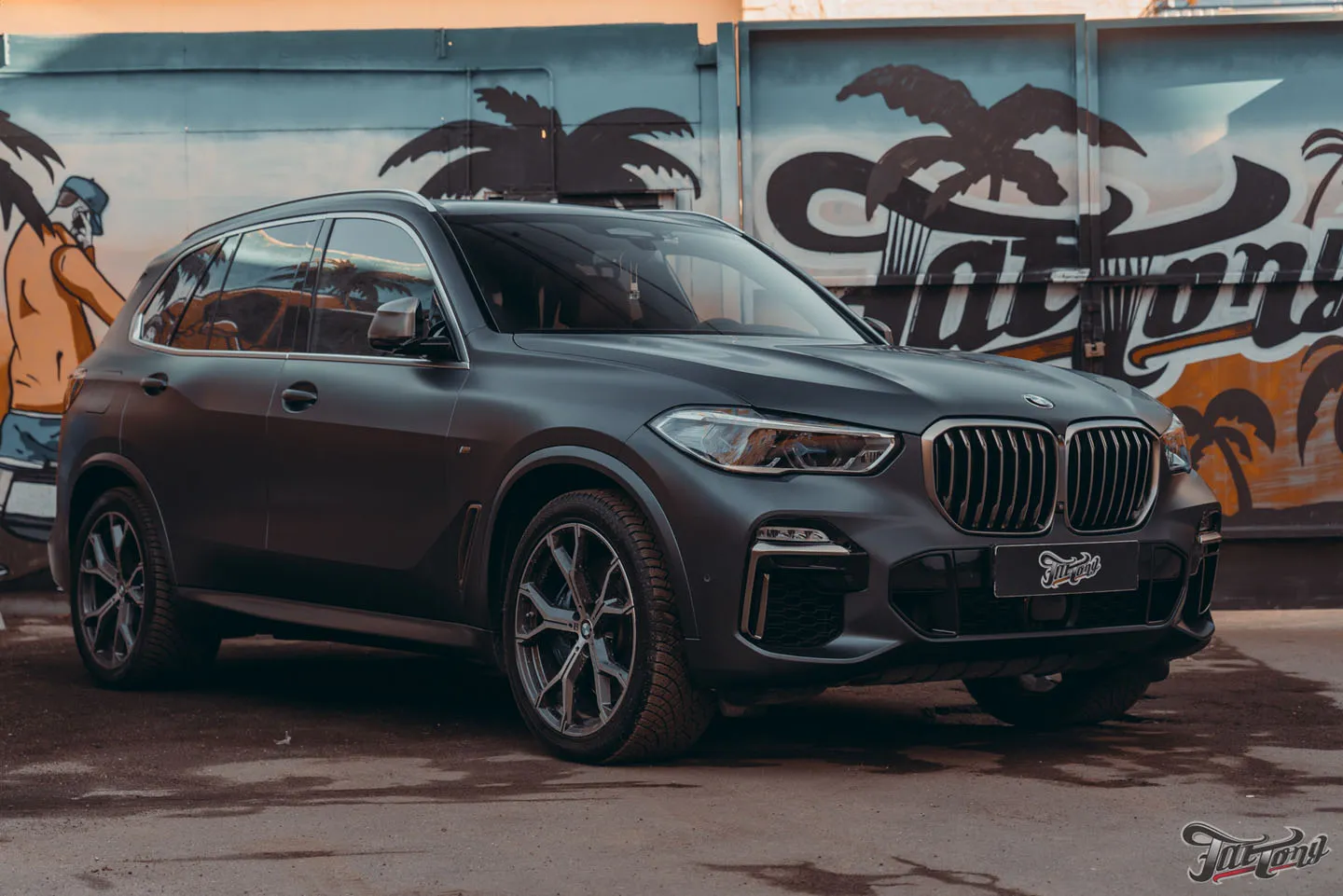 Сухой карбон в салоне BMW X5!